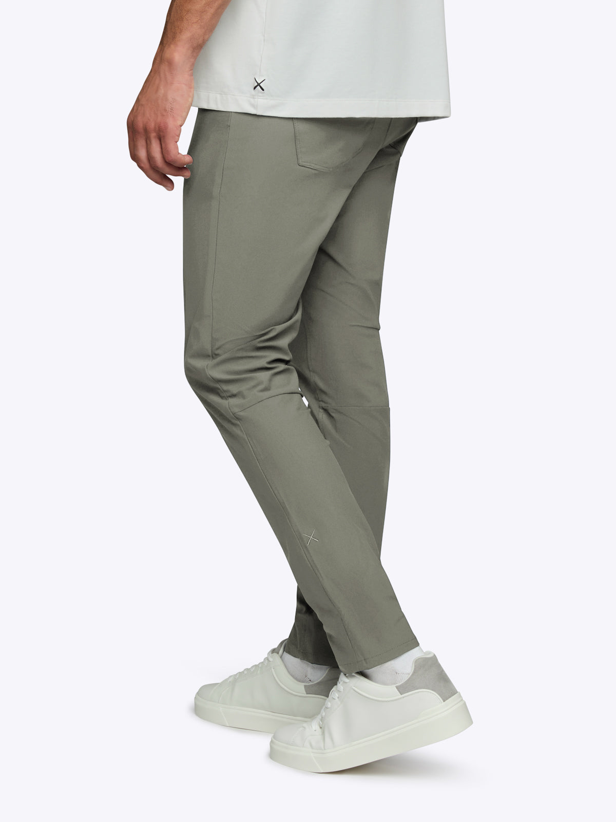 Mens | AO 5-Pocket Pant | Slim-Fit Versaknit | Tea Leaf