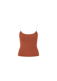 Selena Tank Spice / Brule - Solid & Striped