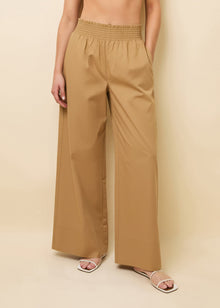 Twyla Pant Camel - Solid & Striped