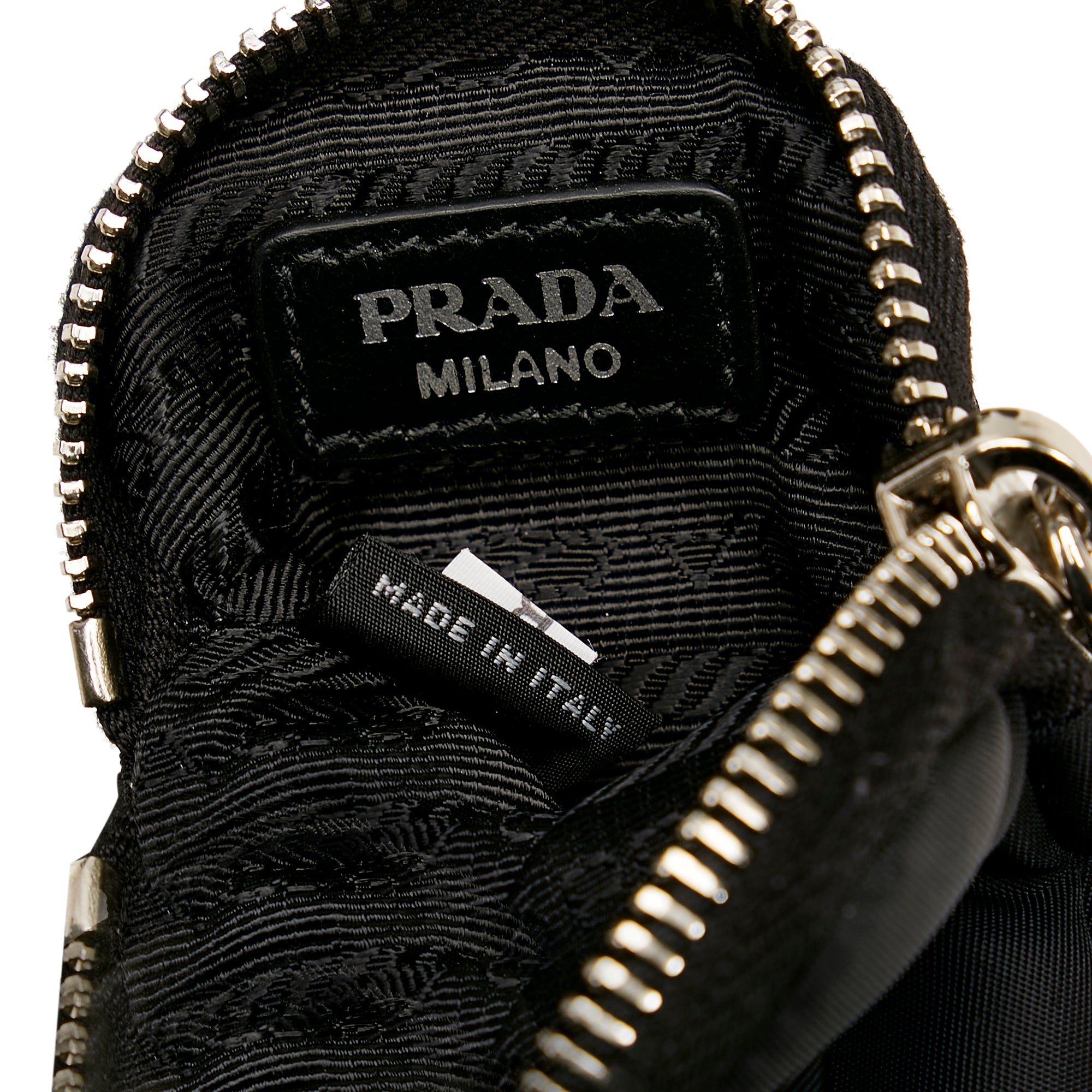 Prada | Pre-Owned Re-Nylon & Spazzolato Pocket Crossbody | Black