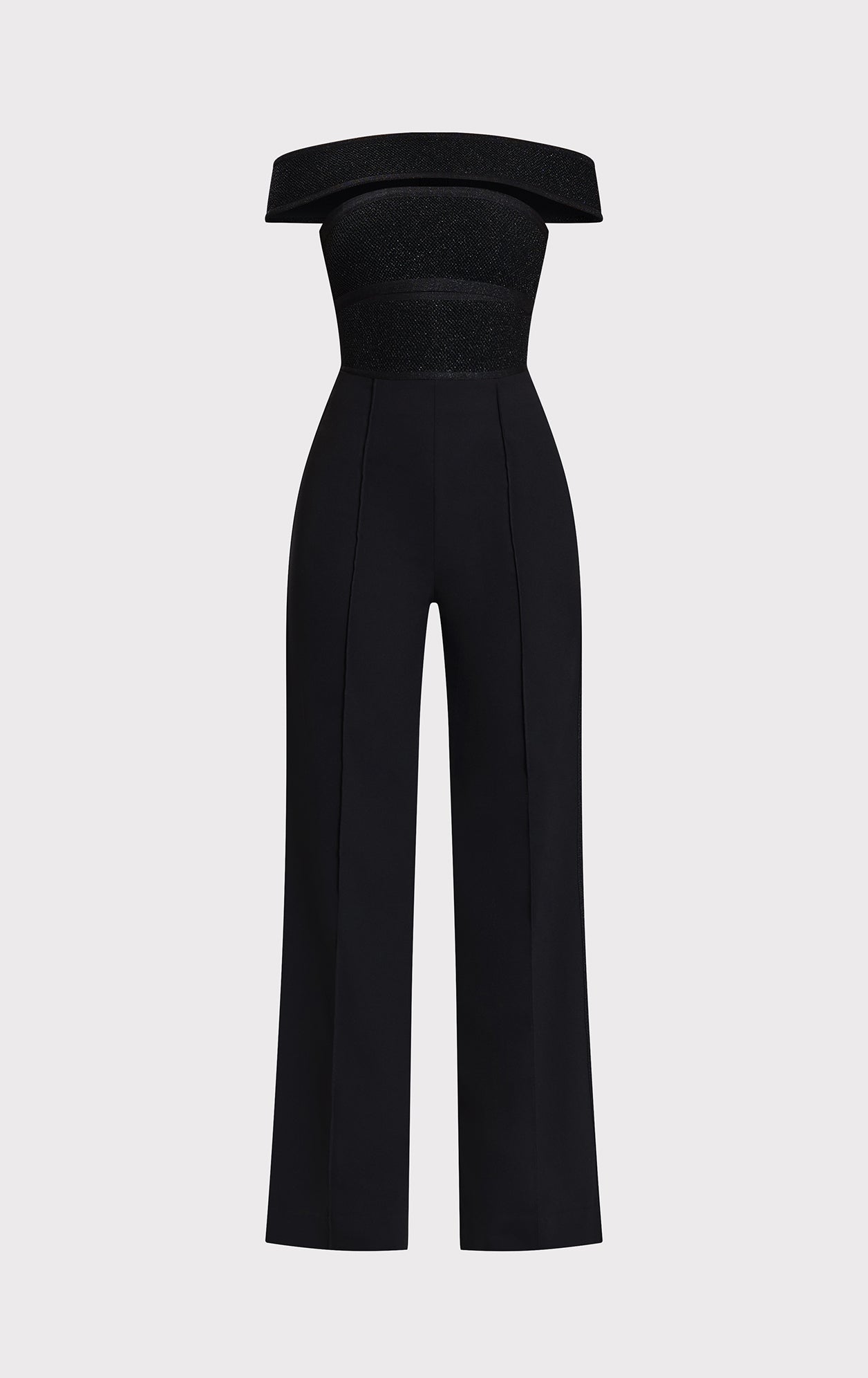 The Lila Jumpsuit | Metallic Black