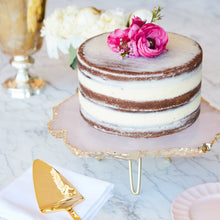 Torta Cake Stand | Rose Quartz & Gold | Single