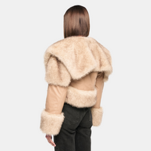 OW Collection TORONTO Crop Jacket Jacket 036 - Tan