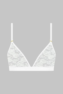 Triangle Bra - Flashback | White