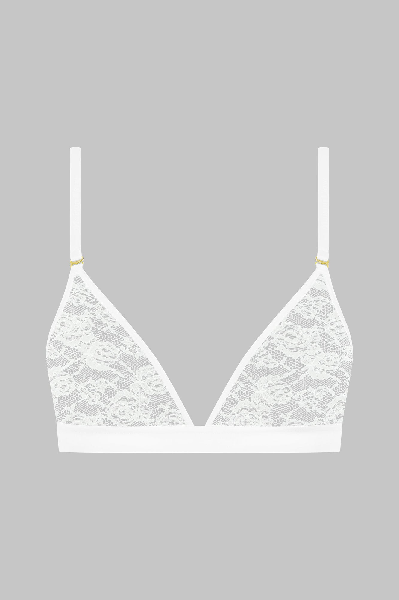 Triangle Bra - Flashback | White