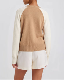 Womens | Trina Wool Cashmere Sweater | Camel/Clay