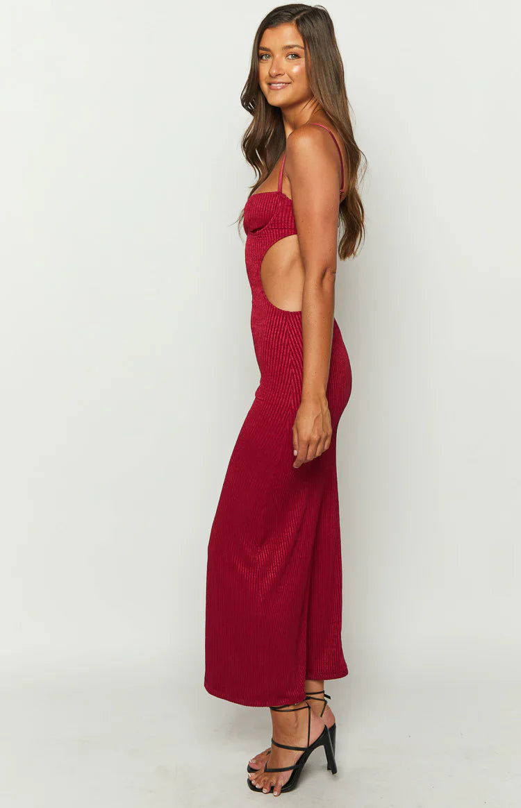 Tamara Maxi Dress | Red