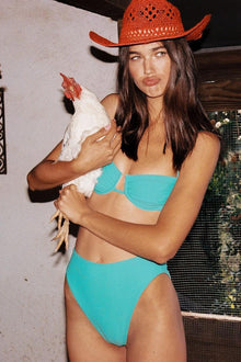 Simone Bikini Top | Teal