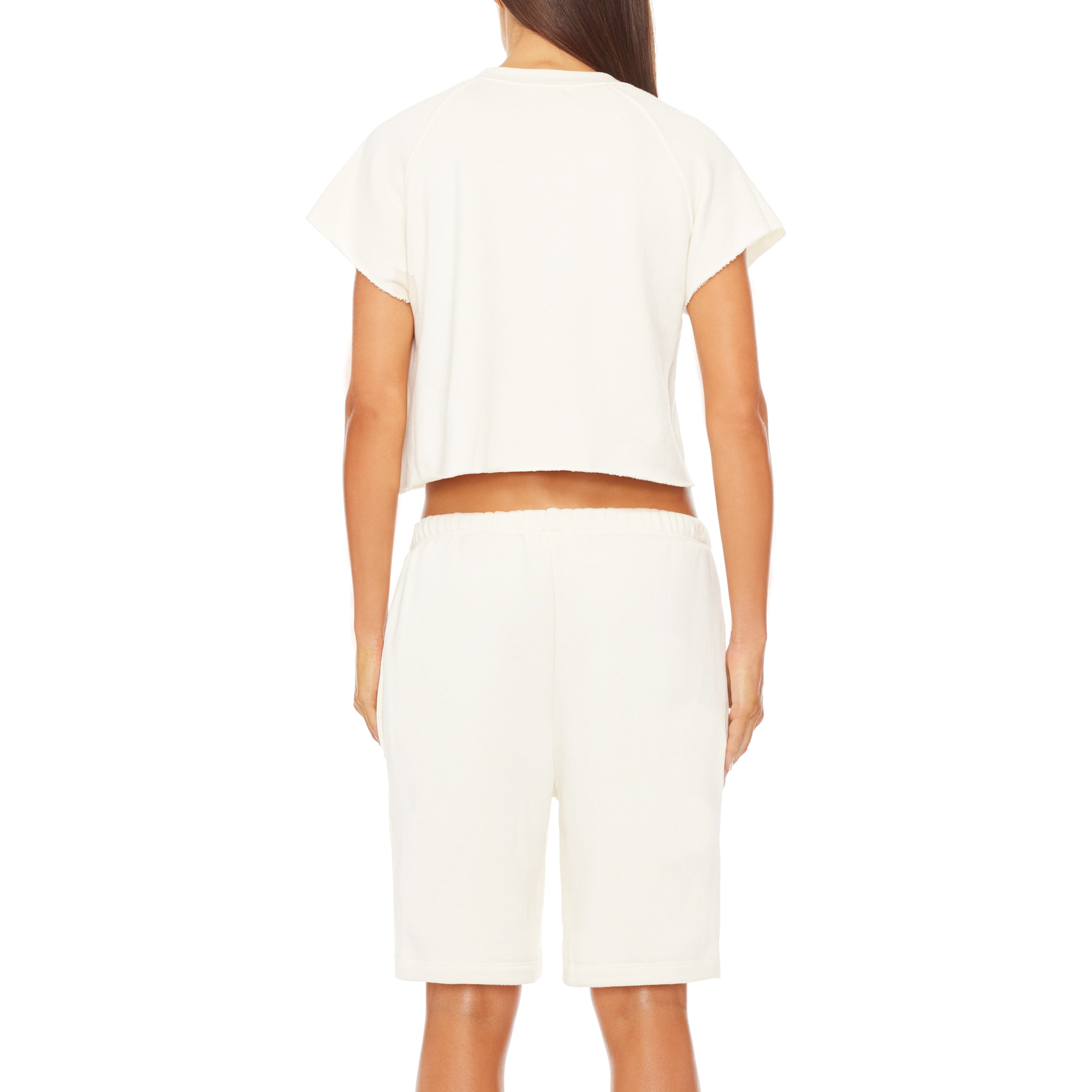 Terry Boyfriend Short | Cream