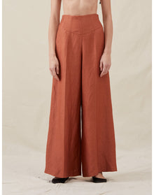 The Corset Pants | Terracotta
