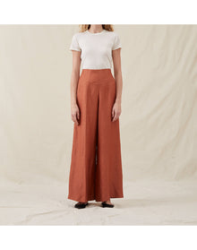 The Corset Pants | Terracotta