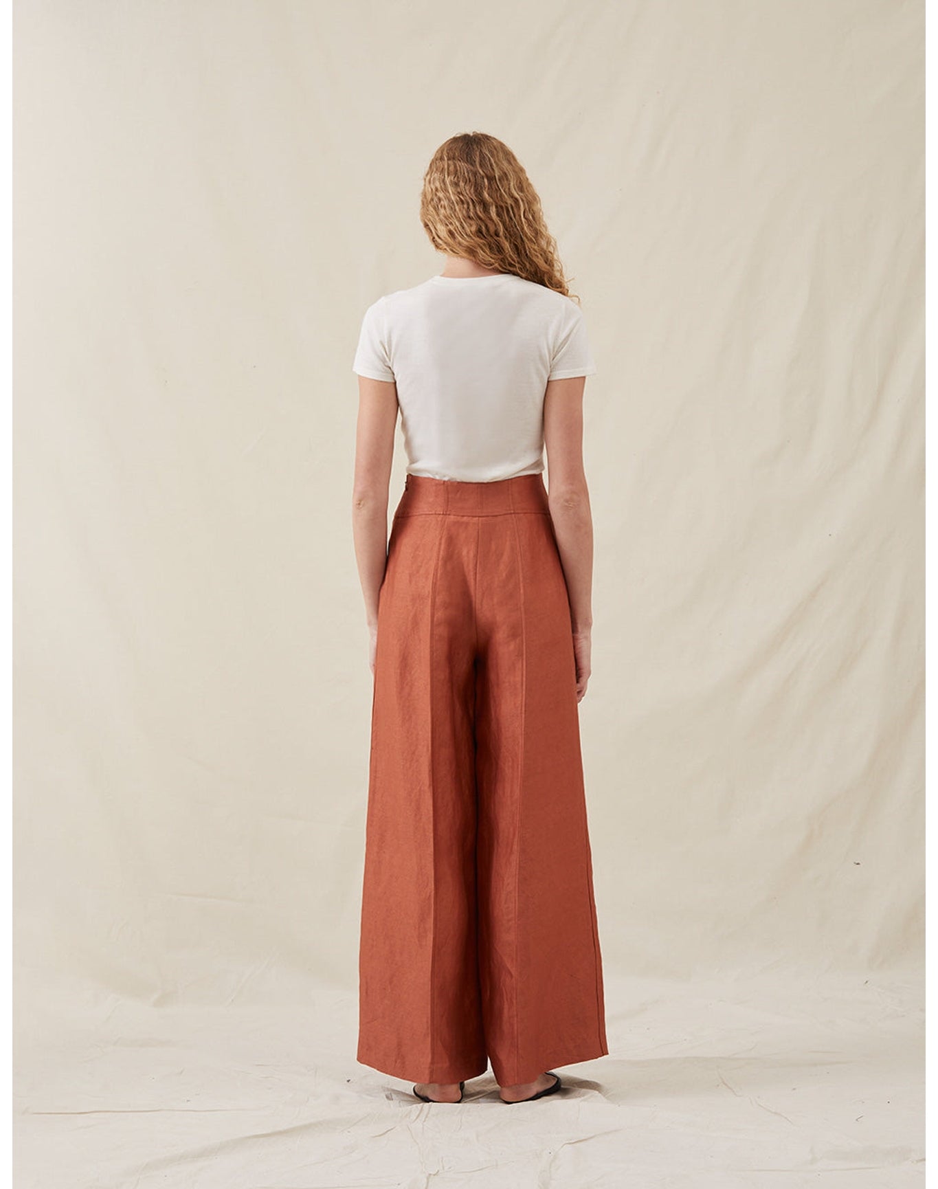 The Corset Pants | Terracotta