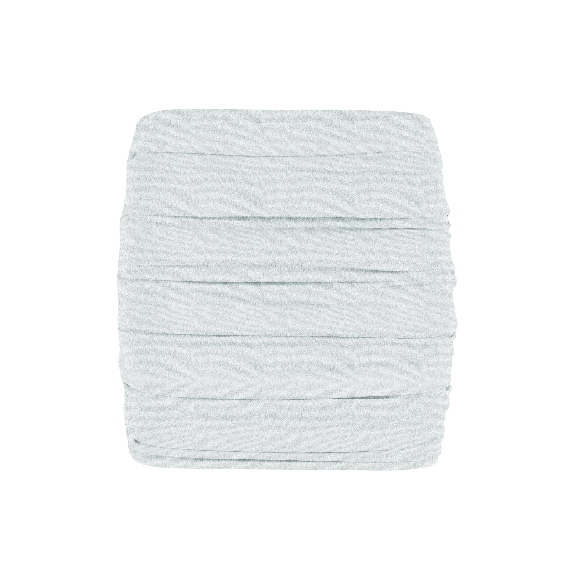 Thea Skirt | White Terry Sheen
