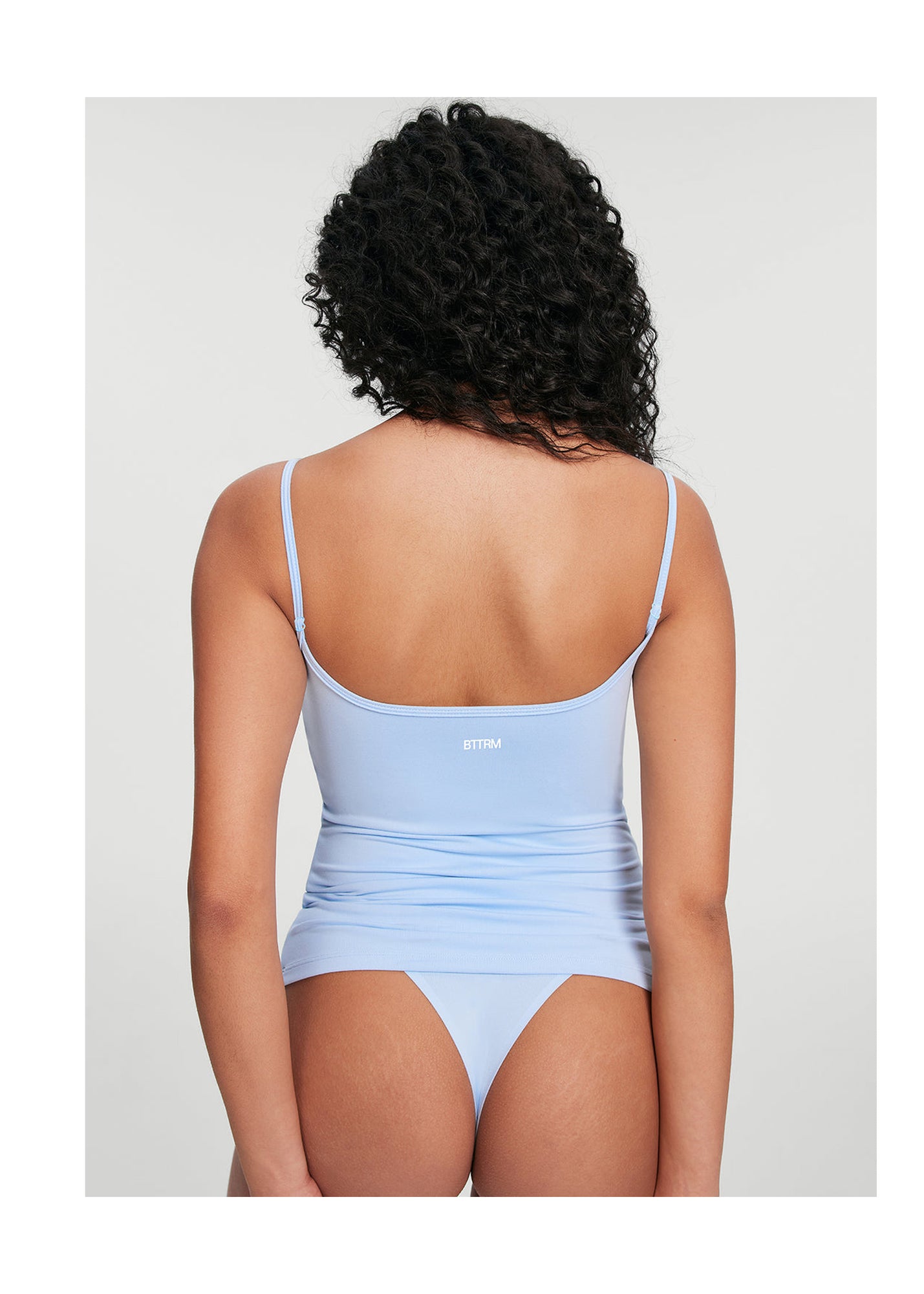Thin Strap Tank Top | Sky Blue