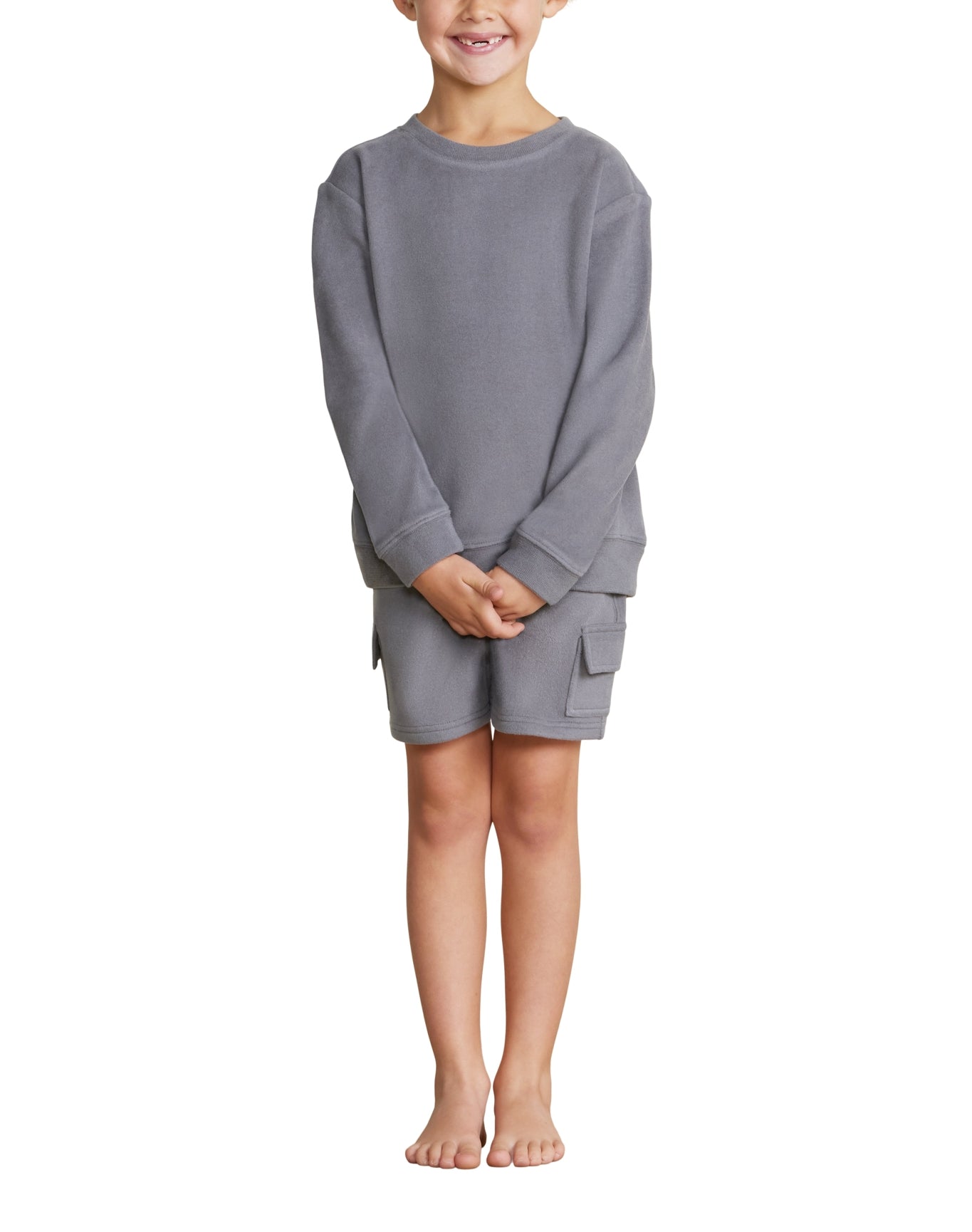 Toddler | MC Brushed Fleece Pullover | Coal
