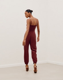 Tuane Jumpsuit | Cranberry