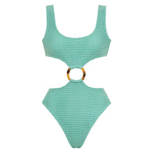 Ky One-Piece | Turquoise Crochet