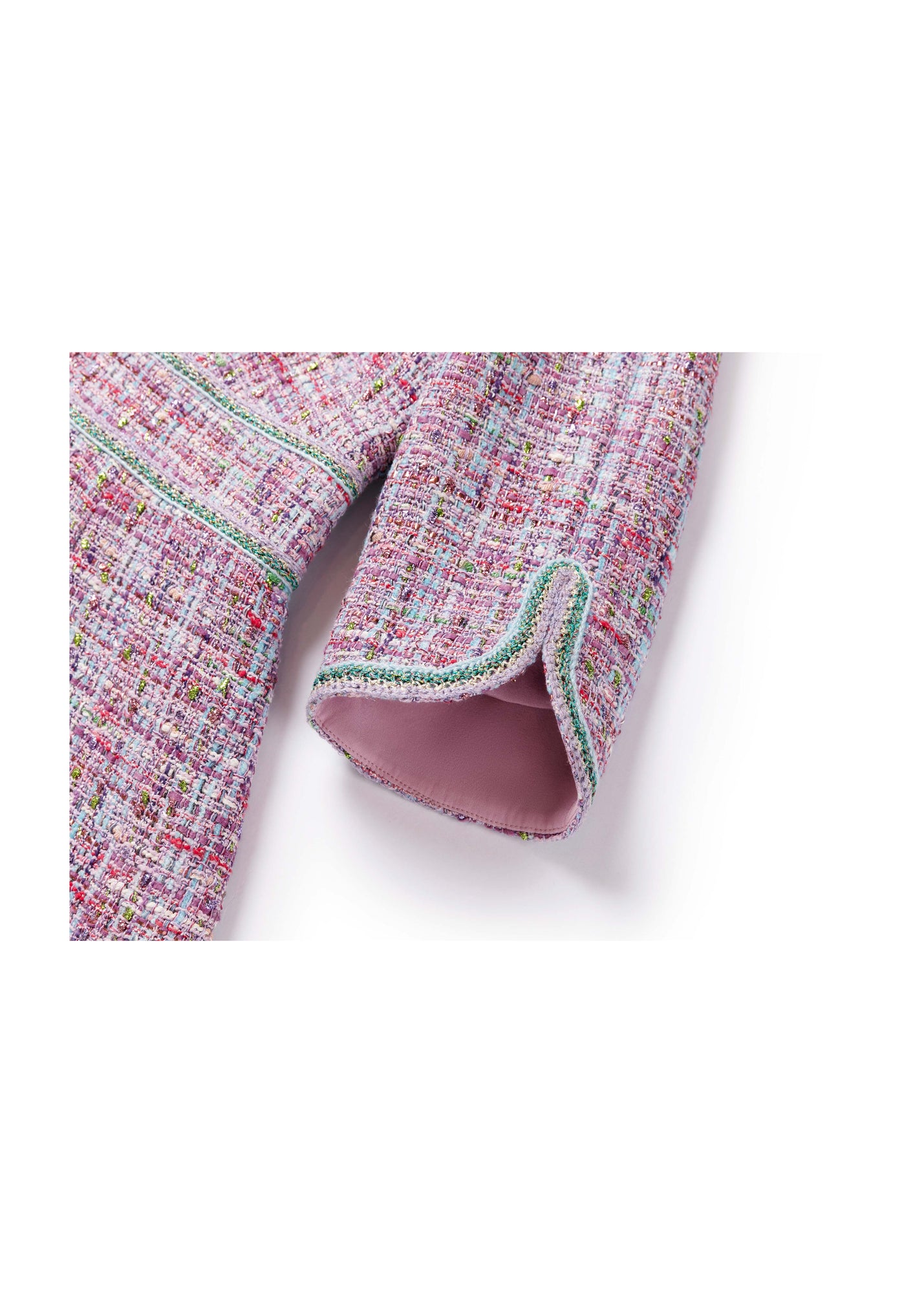 Tweed Dress | Purple