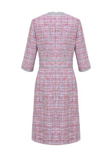 Tweed Dress | Purple