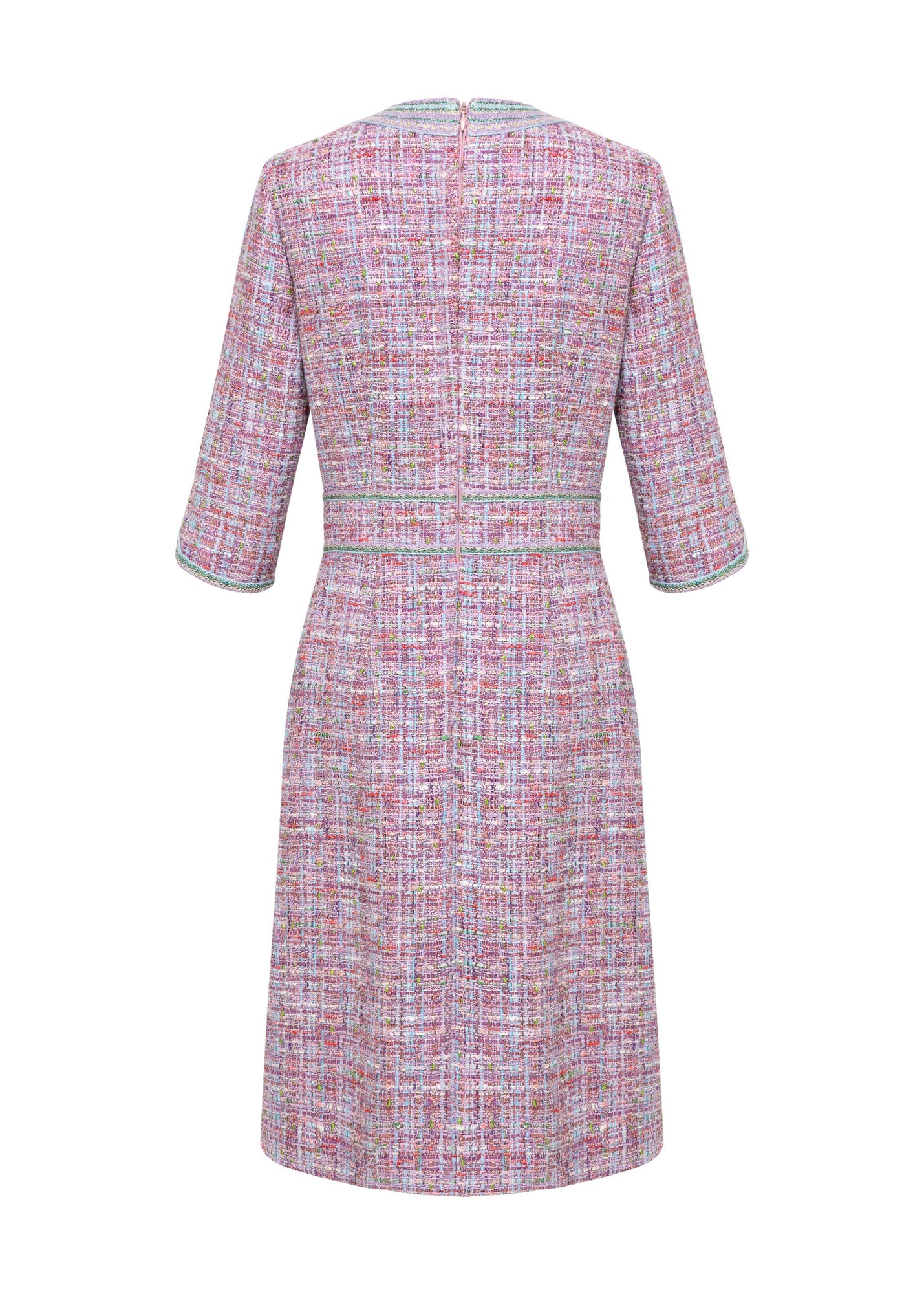 Tweed Dress | Purple