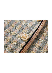 Tweed Knit Cardigan | Grey