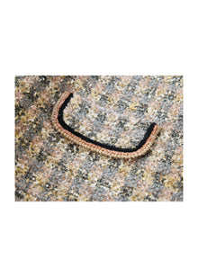Tweed Knit Cardigan | Grey