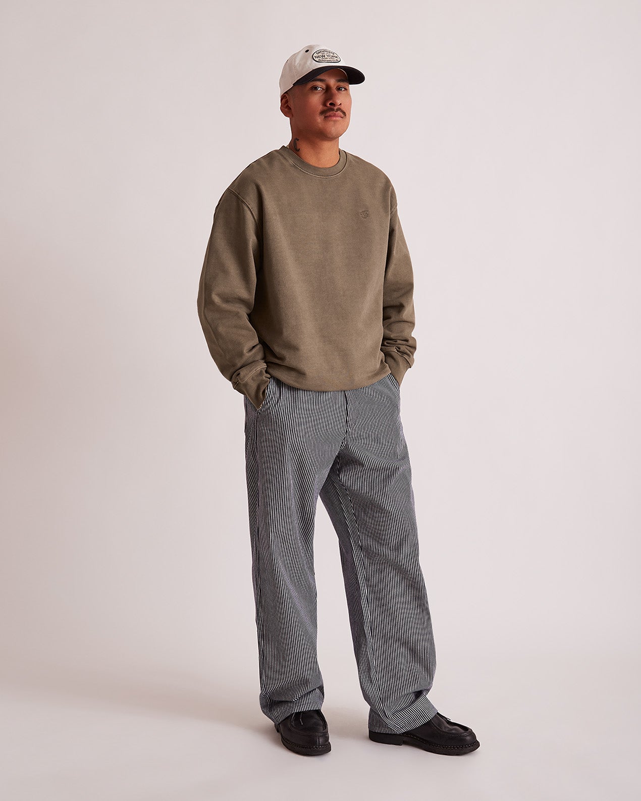 Dark Earth | Pigment Dyed SNYC Bowery Crew