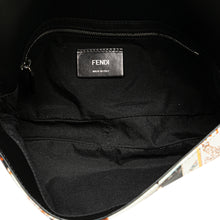 Fendi | Pre-Owned Nylon Karl Kollage Convertible Belt Baguette | White