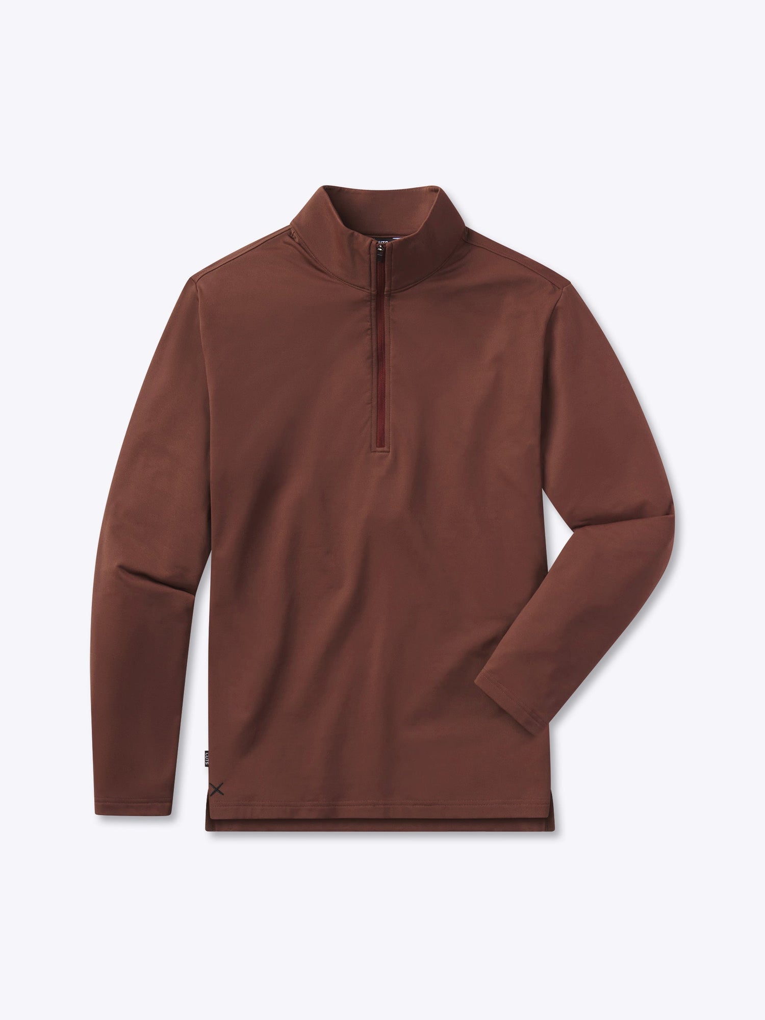 COZ Fleece Q-Zip | Umber Signature-Fit Fleece