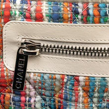 Chanel | Pre-Owned Nylon Tweed Printed Coco Cocoon Tote | Multi