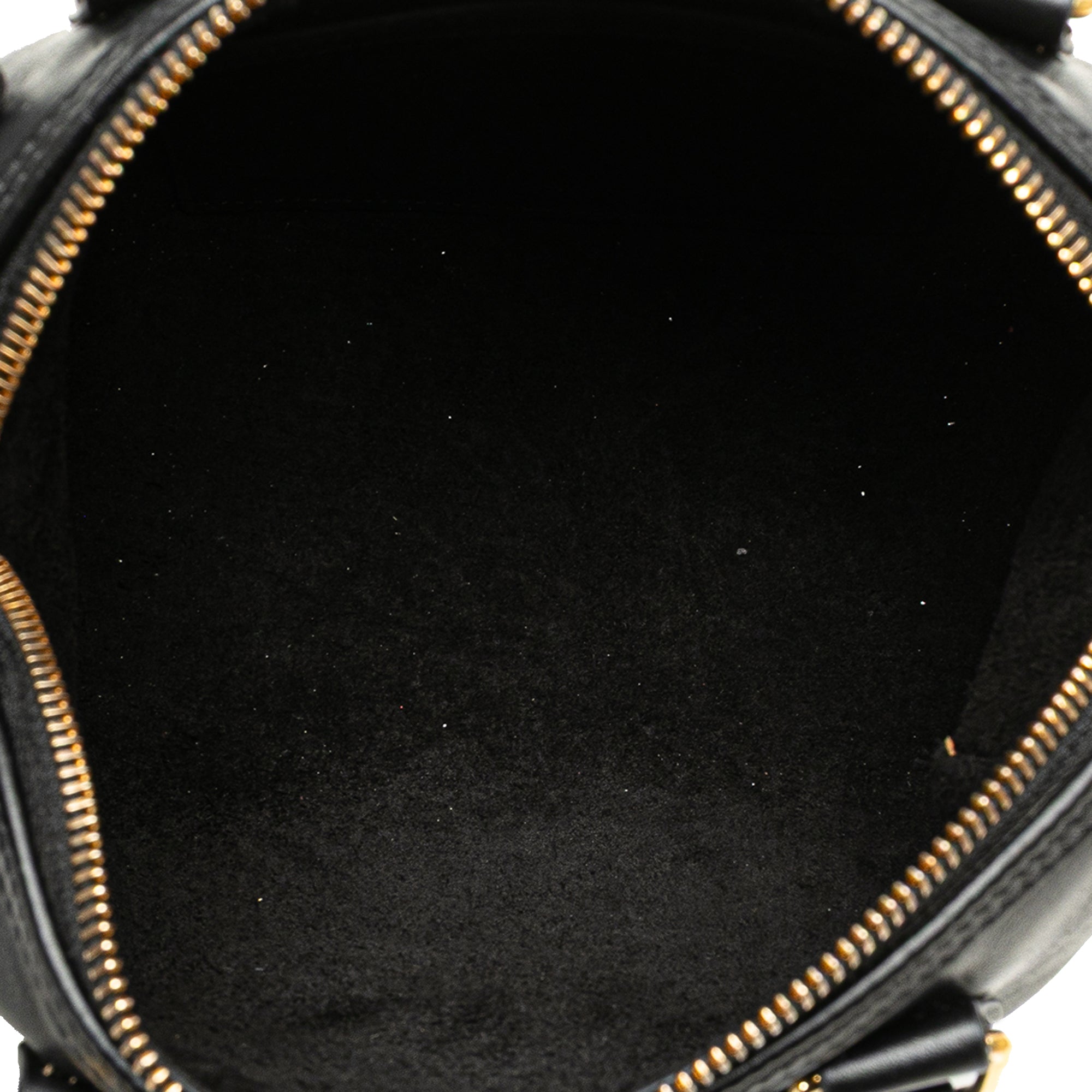 Celine | Pre-Owned Smooth Calfskin Cuir Triomphe Satchel | Black