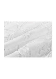 V-Neck Dress | White