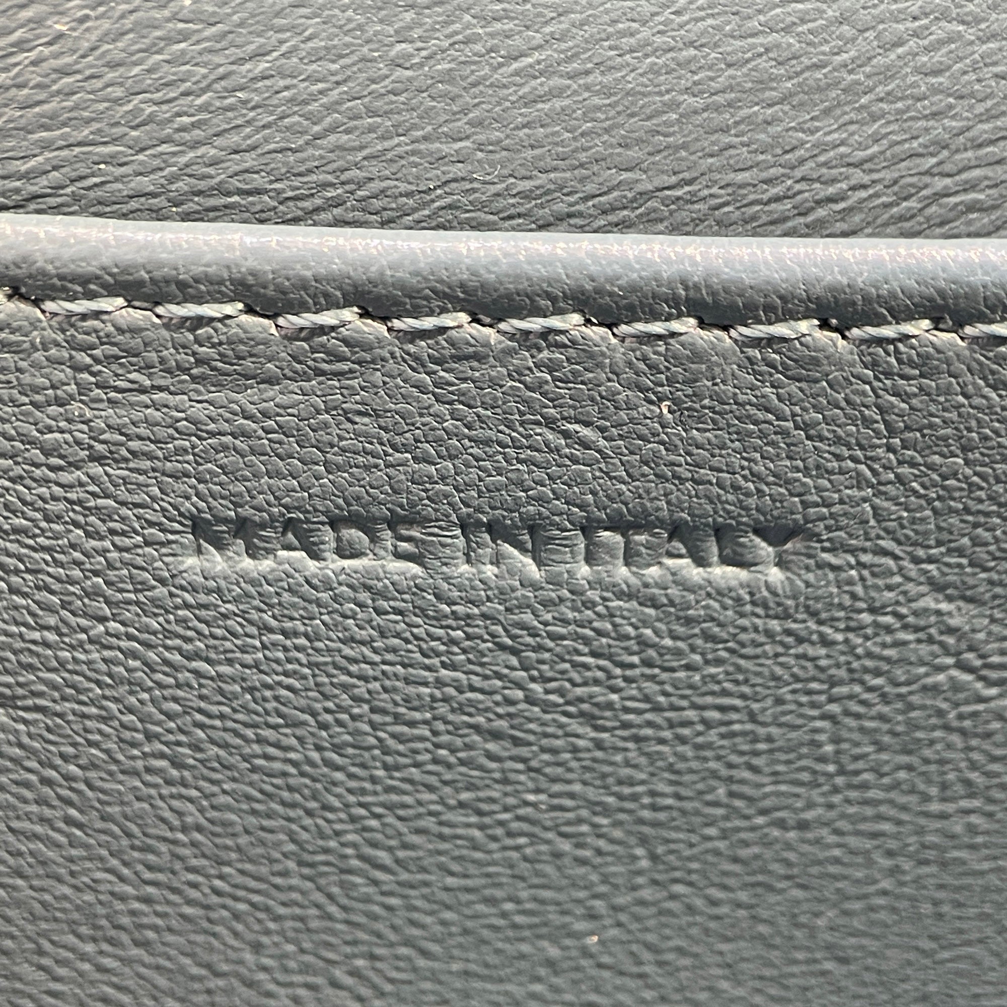 Celine | Pre-Owned Teen Liege Calfskin Classic Box | Blue