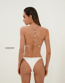 Firenze Ney Bottom - White Cheeky / XS