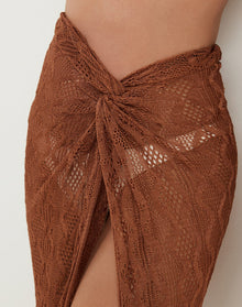 Knit Karen Midi Skirt - Eclair XS