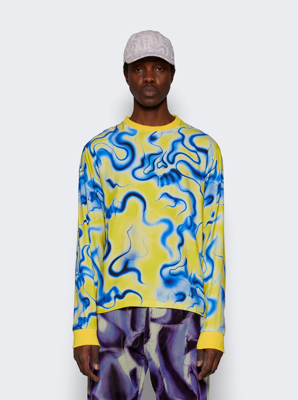 Men | Casella Meyer | Allover Spirits Long Sleeve Tee