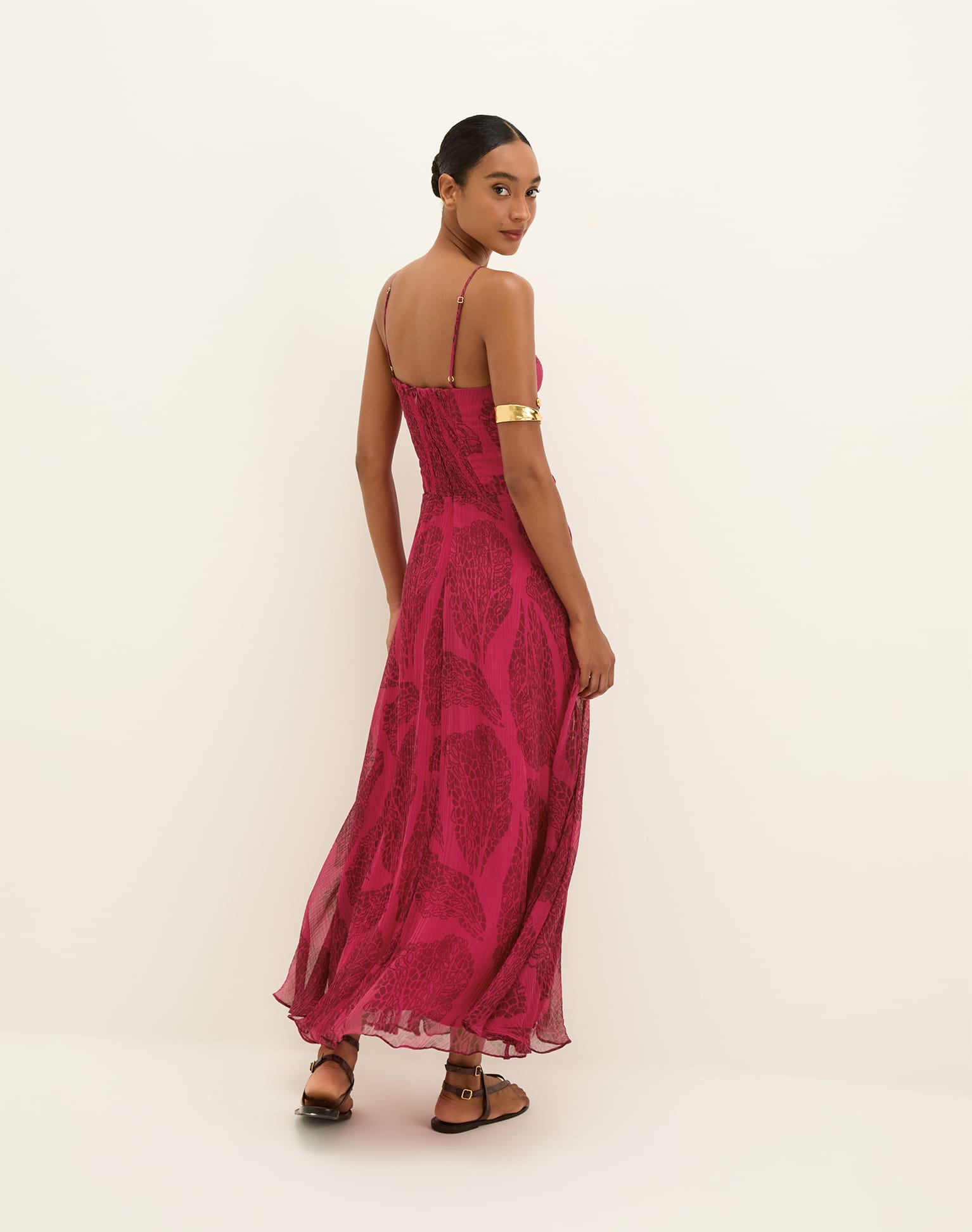 Eira Midi Dress - Roseate XS