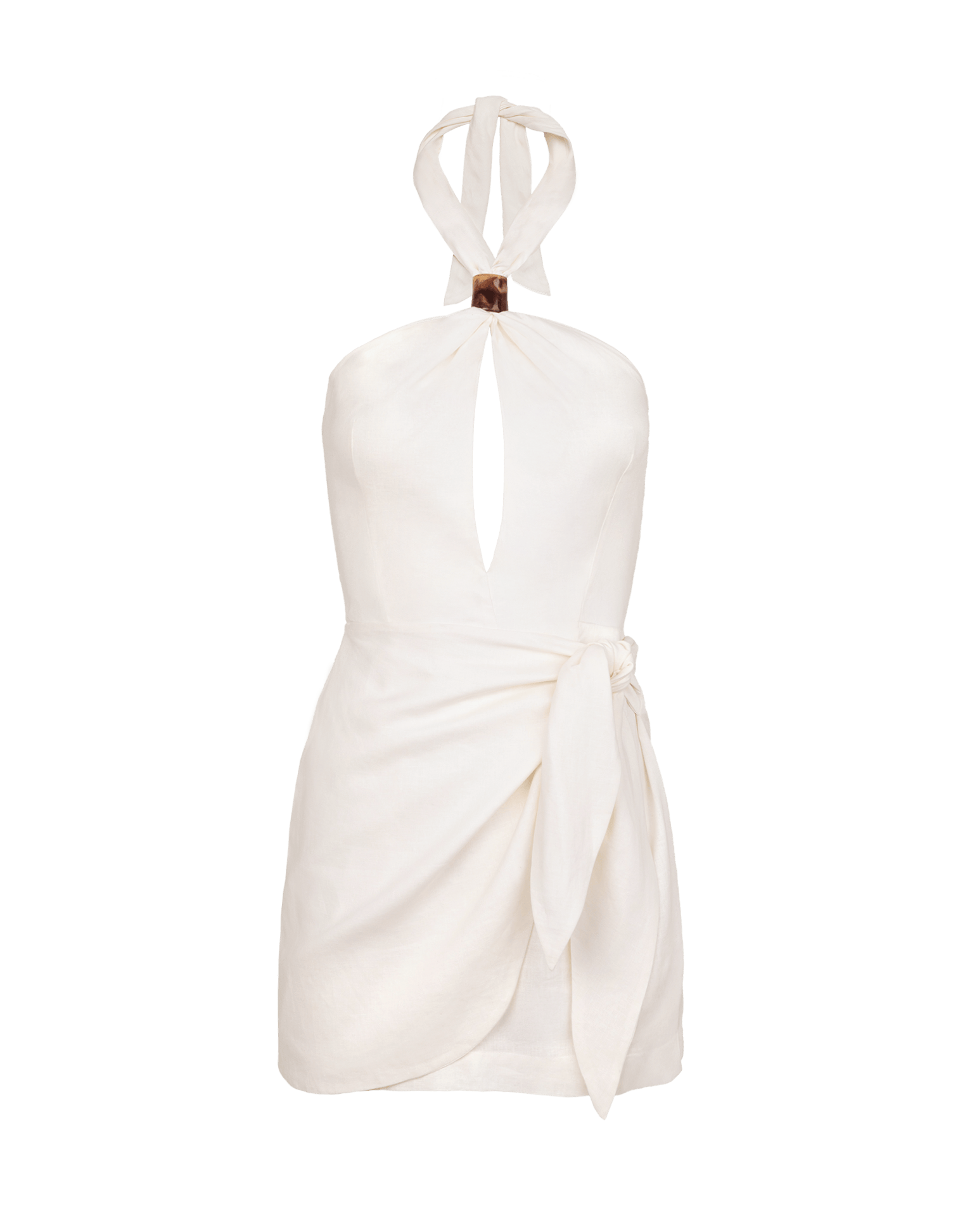 Luna Short Dress - Off White XS