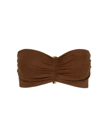 Sirene Micro Tube Top - Brown XS