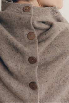 Greta Cashmere Cardigan | Walnut