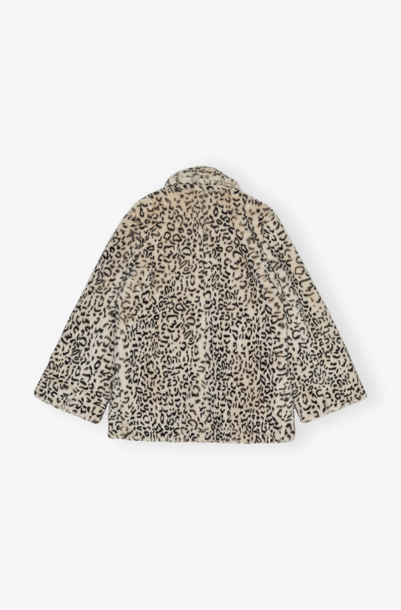 Faux Fur Jacket | Almond Milk