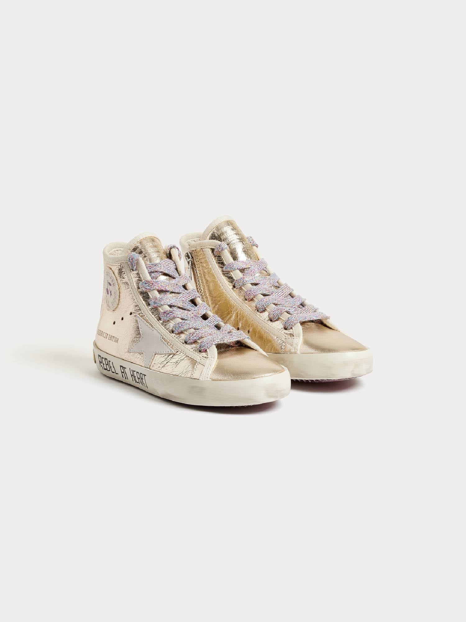 Girl | Francy Bonpoint X Golden Goose Sneakers | Gold