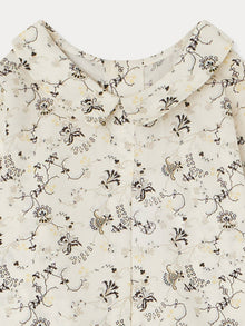 Boy | Florent Shirt | Ecru Flowers