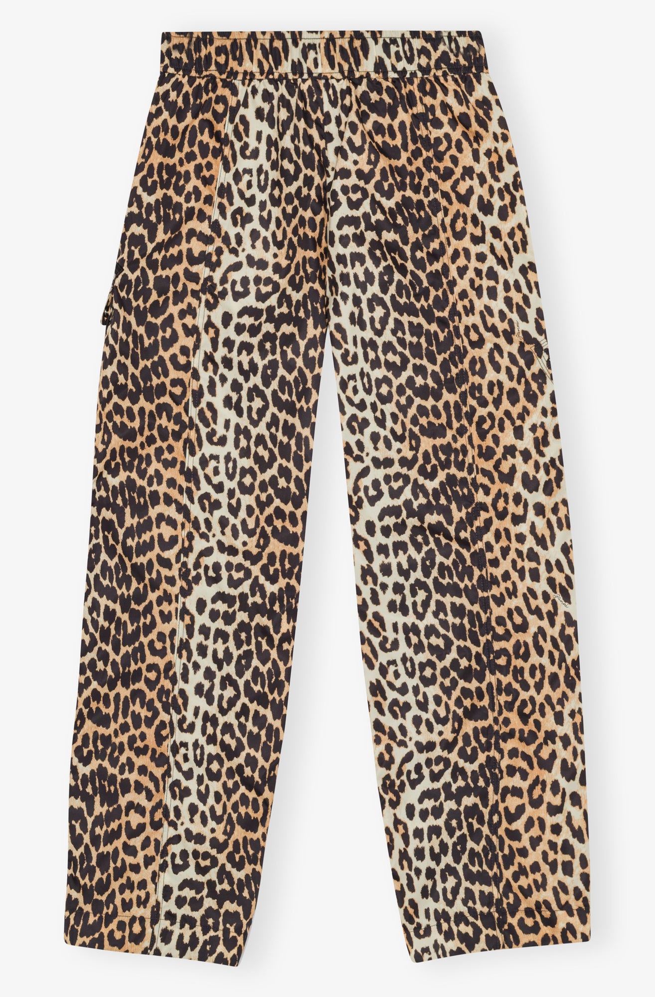 Duchesse Nylon Elasticated Pants | Leopard