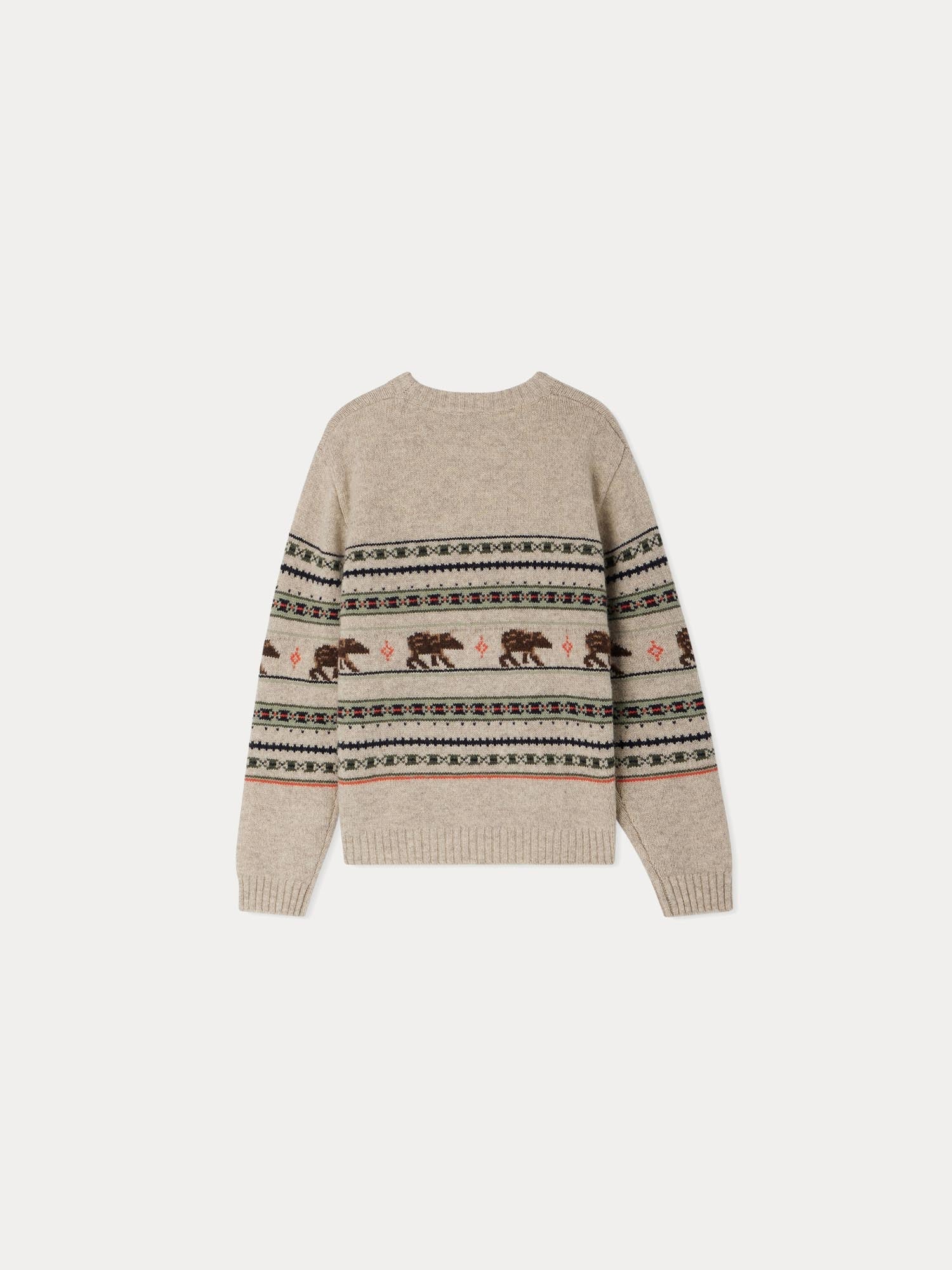 Boy | Grande Wool Sweater | Multicolor Natural White