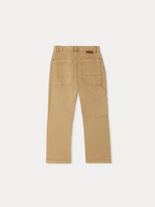 Boy | Gaël Pants In Beige Denim | Light Brown