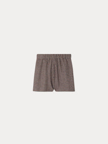 Girl | Diplome Leather Shorts | Chestnut