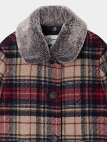 Girl | Gigliola Tweed Coat | Navy