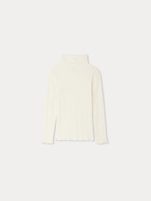 Girl | Beryl Turtleneck T Shirt | Ivory