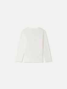 Unisex | Tadda T Shirt With Animal Designs | White Milk
